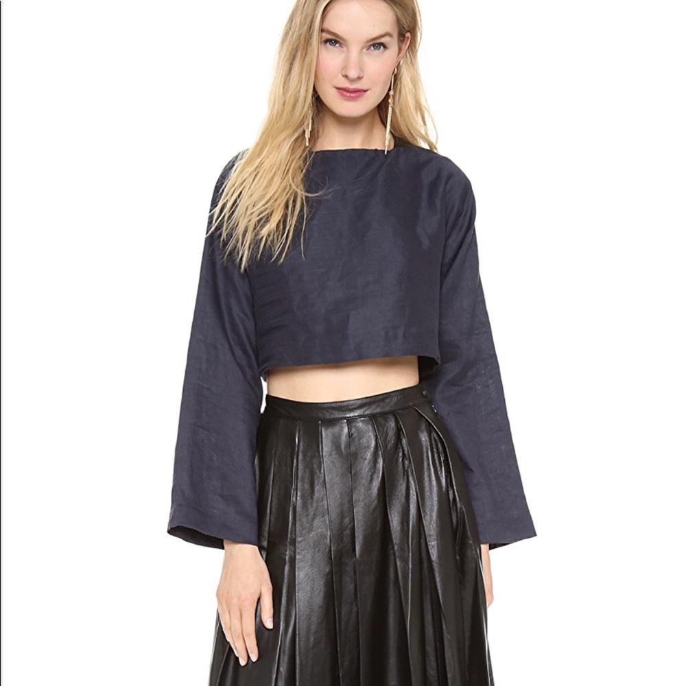 Elle Sassoon Danny Top in Navy